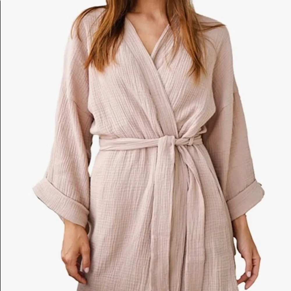 Turkish Muslin Robe - Picture 3 of 5